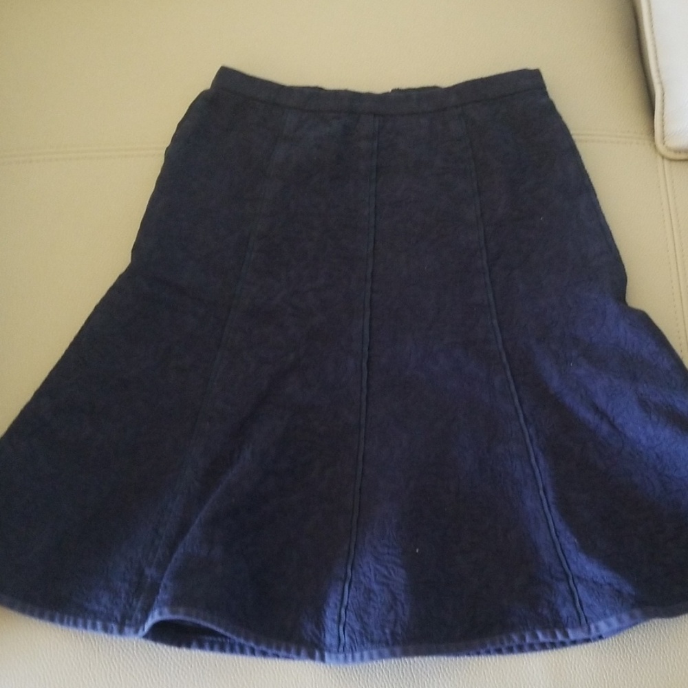 Jcrew mid length floral skirt